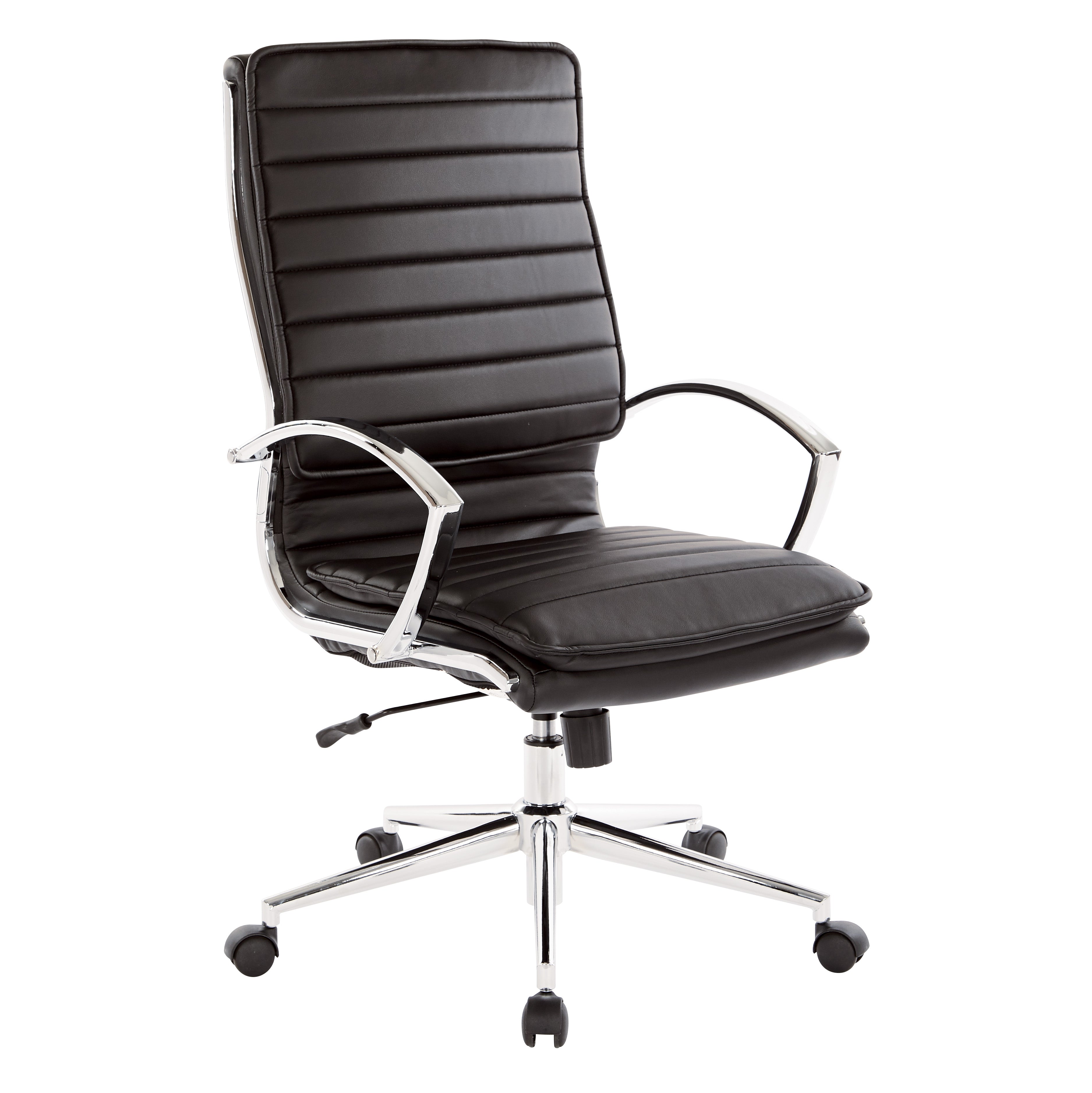 High Back Manager's Faux Lthr Chair